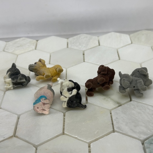 Puppy In My Pocket Collectable Mini Figures 6 Total - Picture 5 of 6